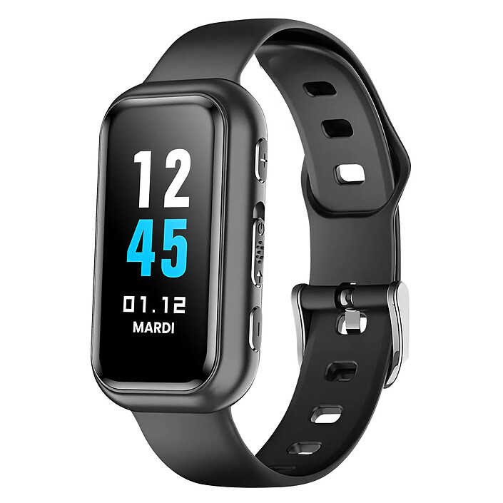 Avizar Bracelet Enregistreur Vocal 8Go Dictaphone HD avec Réduction du Bruit Noir