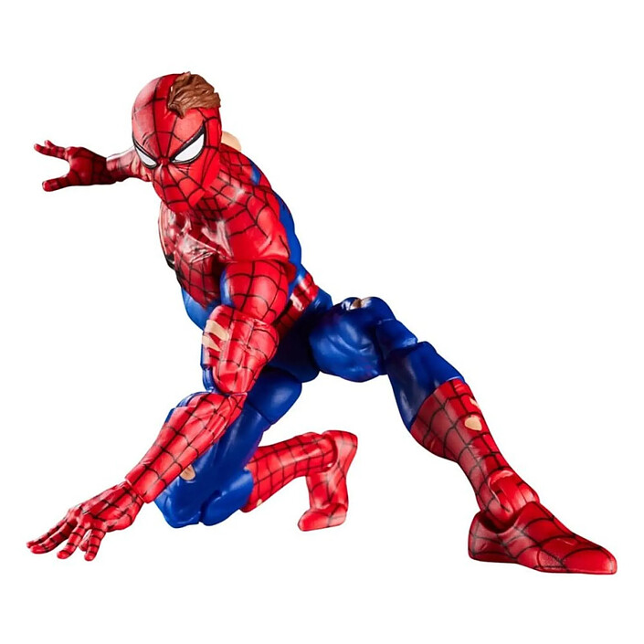 Acheter Marvel Legends Magic: The Gathering - Figurine Battle-Damaged Spider-Man (avec carte premium exclusive) 15 cm