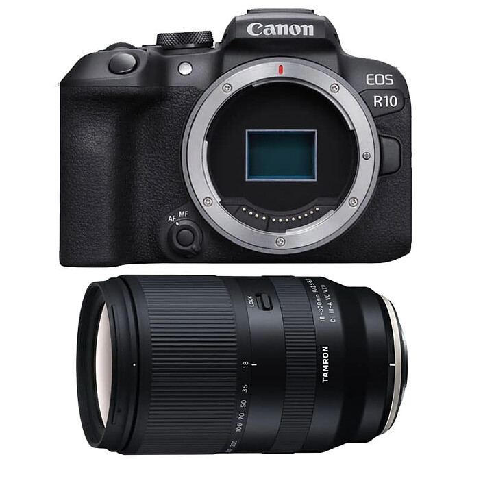 CANON EOS R10 + Objectif TAMRON 18-300 mm f/3.5-6.3 Di III-A VC VXD