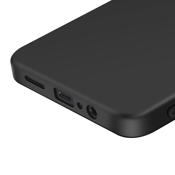 Avis Avizar Coque pour Samsung Galaxy A07 en Silicone Soft Touch Antidérapant Noir