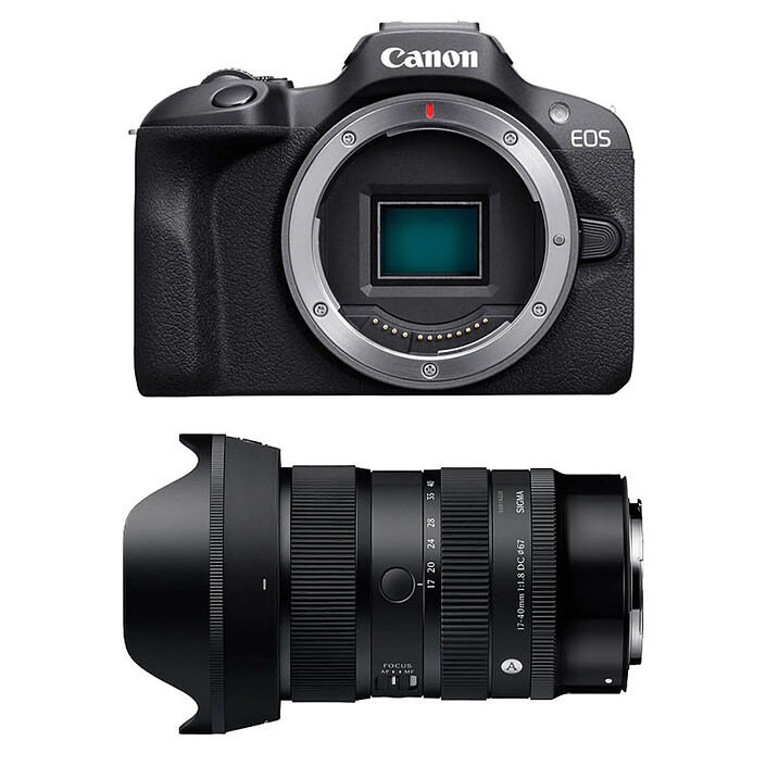 CANON EOS R100 + Objectif SIGMA 17-40mm f/1.8 DC Art
