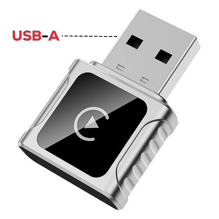 Avis Swissten Adaptateur sans fil CarLINK pour CarPlay et Android Auto / Adaptateur USB USB-C Gris
