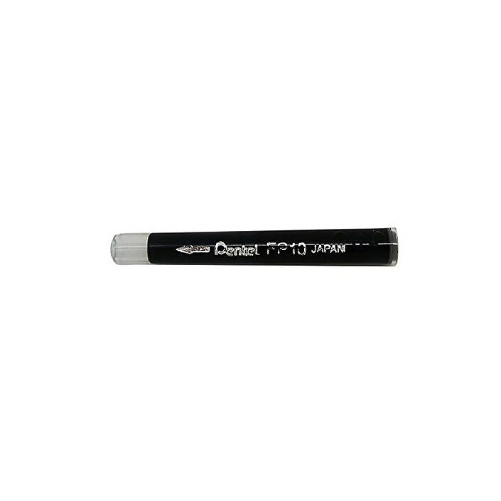 PENTEL Etui de 4 Cartouches d'encre Grise FP10-NO pour stylo pinceau x 12