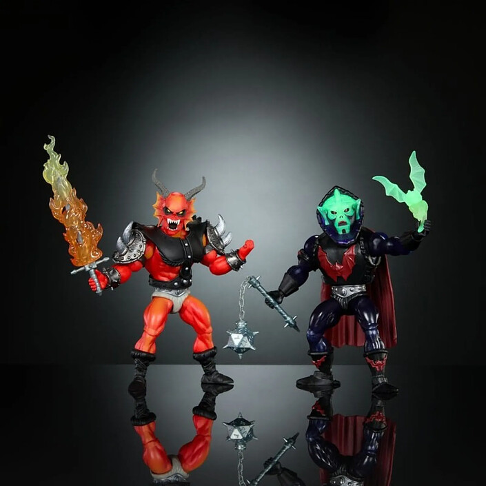 Avis Les Maîtres de l' Univers x Stranger Things Origins - Pack 2 figurines Hordak & Hellfire-Man 14 cm
