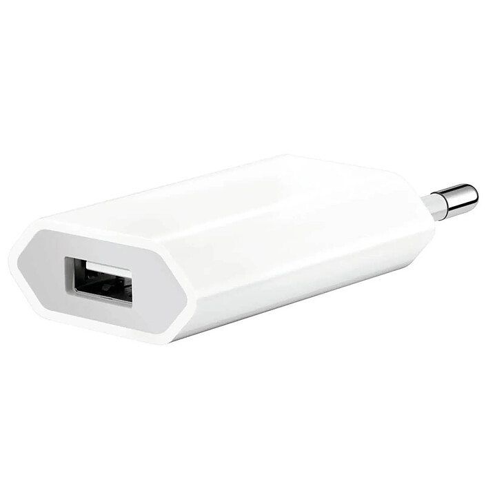 Avizar Chargeur Secteur USB-A 1A avec Câble Apple 30 broches vers USB-A 1m