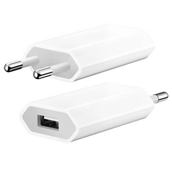 Avis Avizar Chargeur Secteur USB-A 1A avec Câble Apple 30 broches vers USB-A 1m