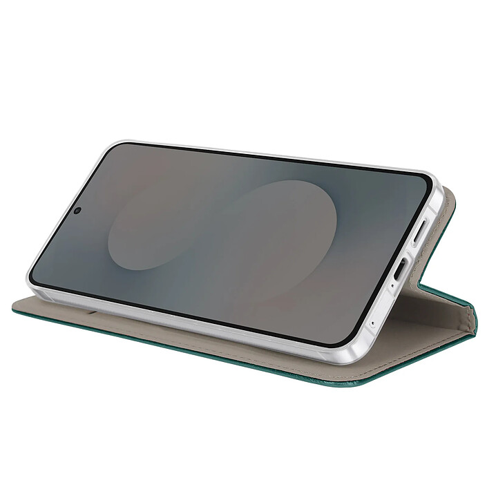 Avis Avizar Étui Folio pour Galaxy S25 FE avec Porte-carte et Support Vidéo Vert foncé