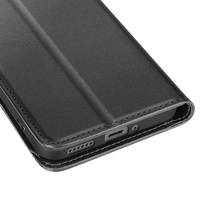 Acheter Avizar Étui Portefeuille pour Xiaomi 15T Pro avec Dragonne et Porte-carte Noir