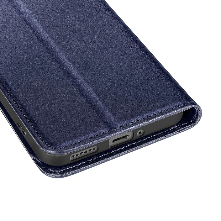 Acheter Avizar Étui Portefeuille pour Xiaomi 15T Pro avec Dragonne et Porte-carte Bleu nuit