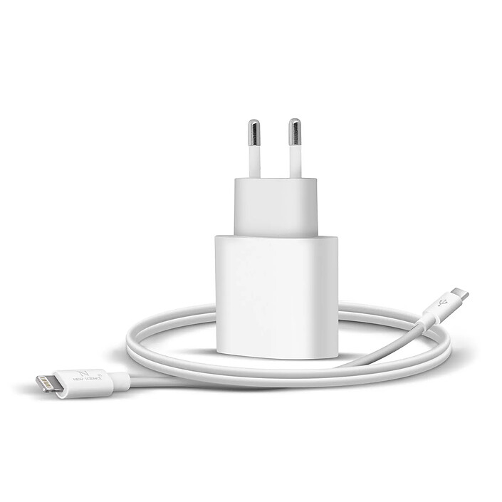 Avizar Chargeur pour iPhone / iPad USB-C 20W avec Câble Lightning Power Delivery
