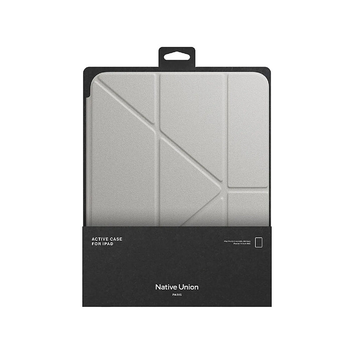 Native Union Étui pour iPad 11 / Pro 11 Support Pliable 4 en 1 et Protection Antichoc Gris pas cher