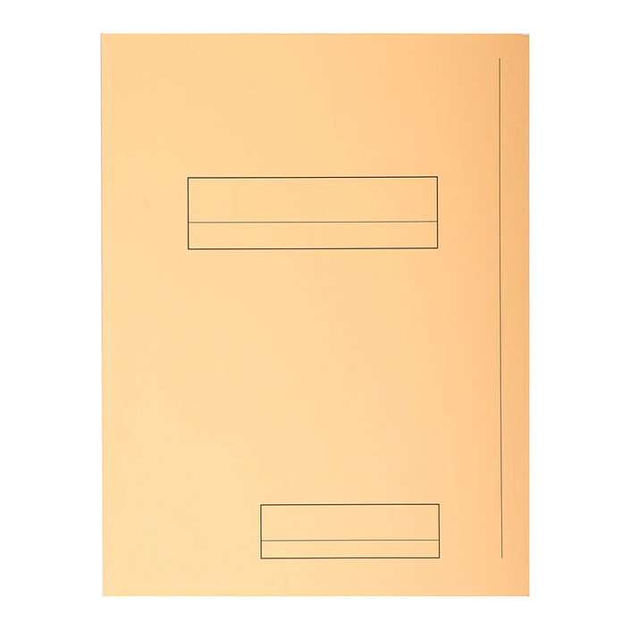 EXACOMPTA 50 Chemises rigides imprimées avec 2 rabats SUPER 210 g/m² - 24 x 32 cm - Couleur bulle x 5