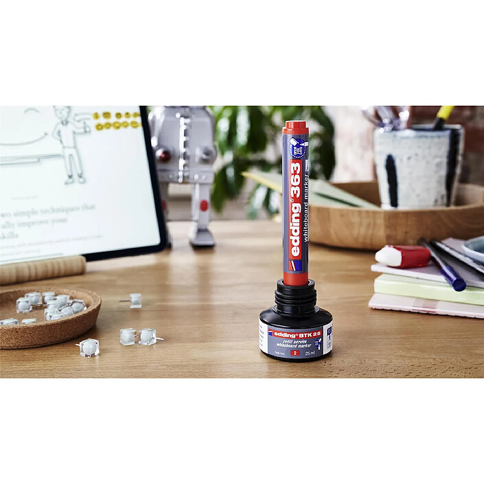 EDDING Marqueur pour tableau blanc 363 set de 8 Assorti neuf 1-5 mm pas cher