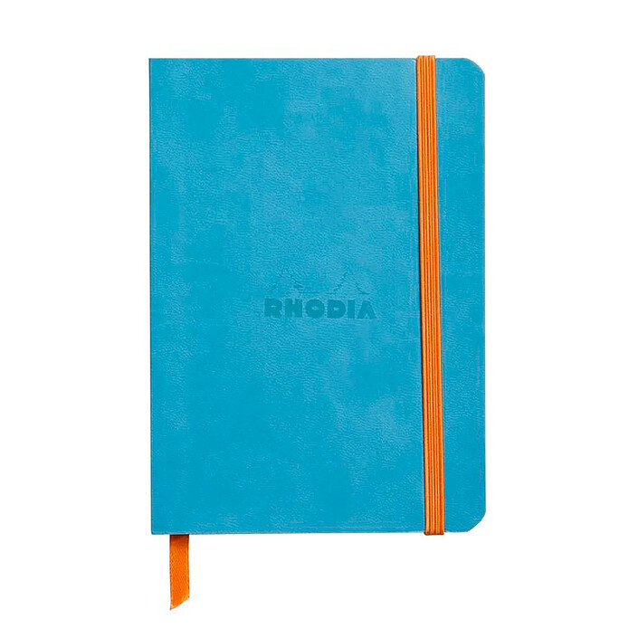 CLAIREFONTAINE RHODIA Carnet souple RHODIARAMA, A6, ligné, turquoise