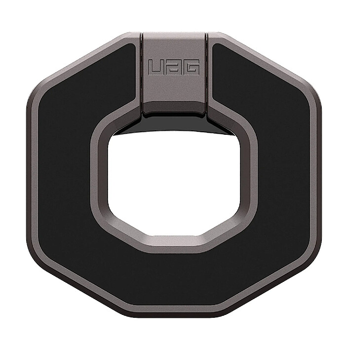 UAG Support Magnétique pour Smartphone Modèle Monarch Mag2 Double Anneau Pliable Gris pas cher