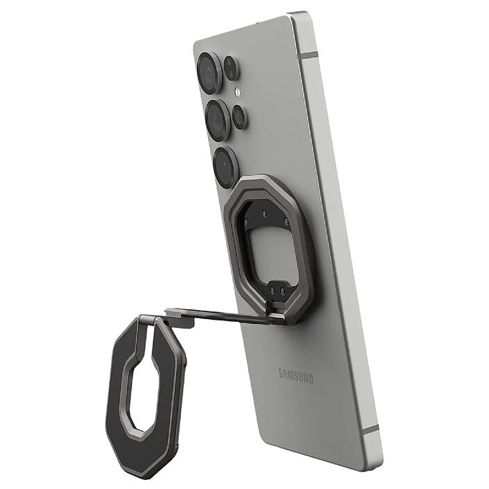 Avis UAG Support Magnétique pour Smartphone Modèle Monarch Mag2 Double Anneau Pliable Gris