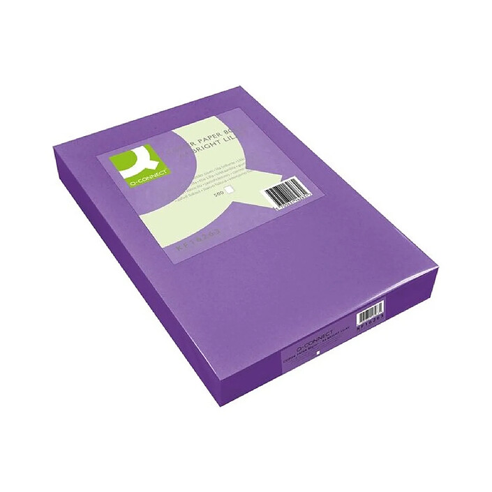 Q-CONNECT Papier couleur multifonction A4 80g/m2 unicolore lilas ramette 500 feuilles