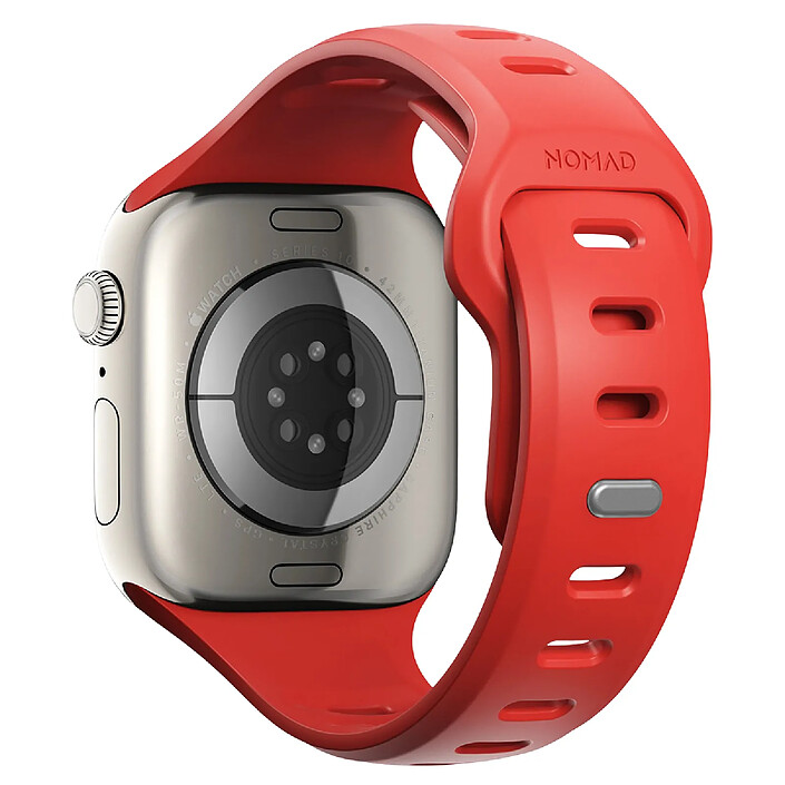 Nomad Bracelet Sport Étanche 42mm pour Apple Watch Modèle Tempo Band Corail