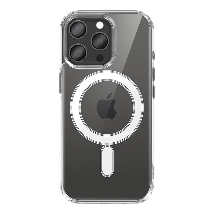 Swissten Coque MagSafe pour iPhone 15 Pro Max Collection MagStick Clear Jelly Transparent pas cher