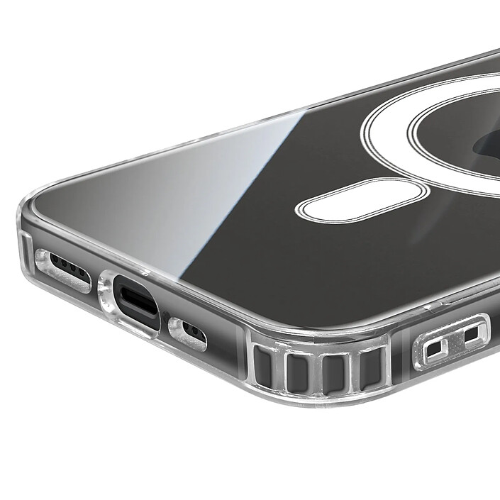 Acheter Swissten Coque MagSafe pour iPhone 15 Pro Max Collection MagStick Clear Jelly Transparent