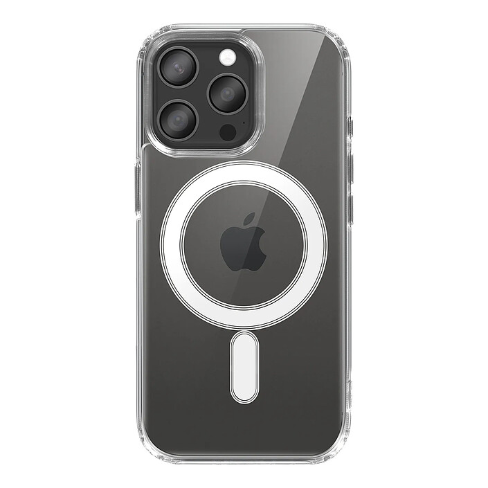 Swissten Coque MagSafe pour iPhone 15 Pro Max Collection MagStick Clear Jelly Transparent