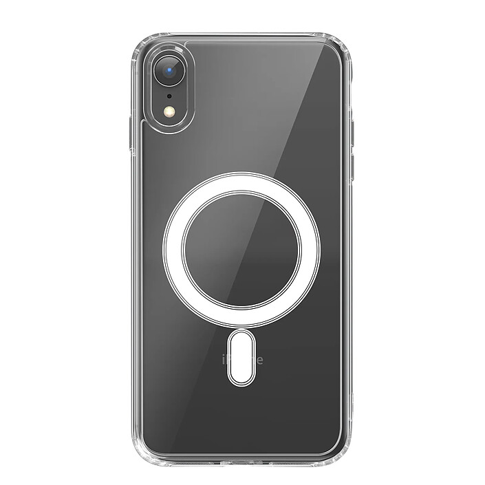 Swissten Coque MagSafe pour iPhone XR Collection MagStick Clear Jelly Transparent