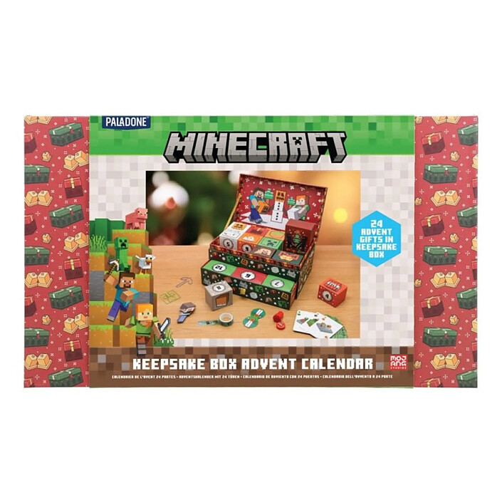 Avis Minecraft - Calendrier de l'Avent Keepsake Box