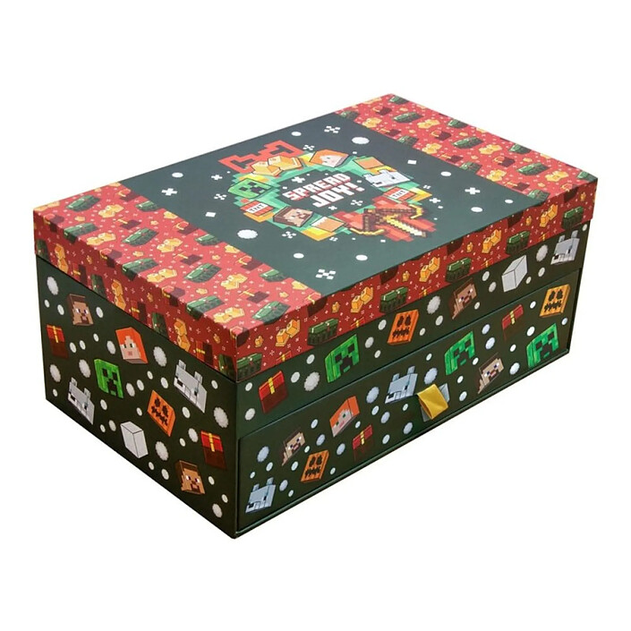 Minecraft - Calendrier de l'Avent Keepsake Box pas cher