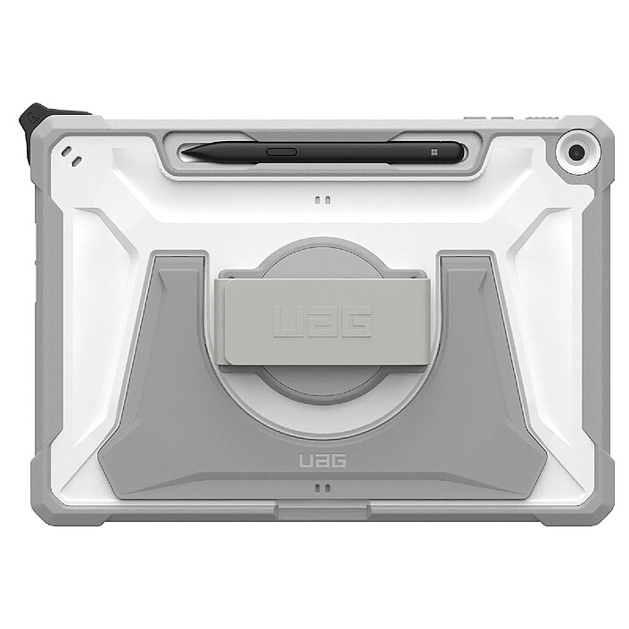 UAG Coque Antichocs pour Surface Pro 12 Plasma Healthcare avec Sangle et Support Blanc / Gris
