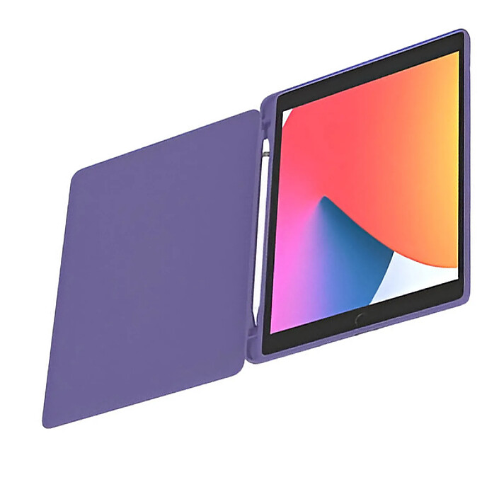 Avis MW Étui pour iPad 11" 2025 / 10.9" 2022 Modèle SlimSkin avec Support Stylet Violet