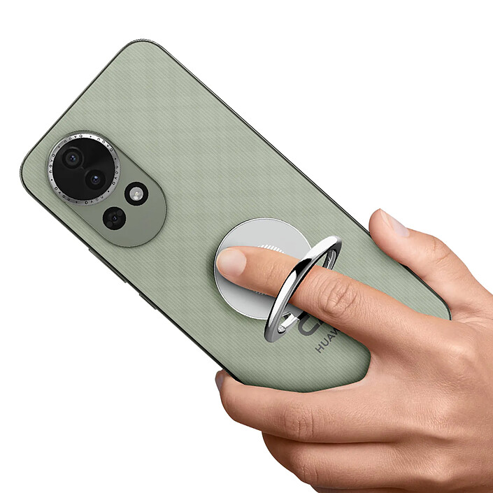 Avis Setty Bague Support Magnétique pour Smartphone avec Adhésif Rotatif Argent