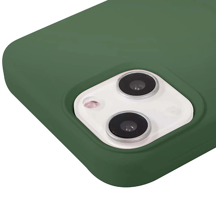 Avis Moxie Coque pour iPhone 13 Édition Color Skin en TPU avec Intérieur Doux Kaki