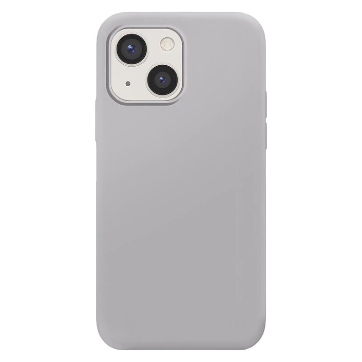 Moxie Coque pour iPhone 13 Édition Color Skin en TPU avec Intérieur Doux Gris