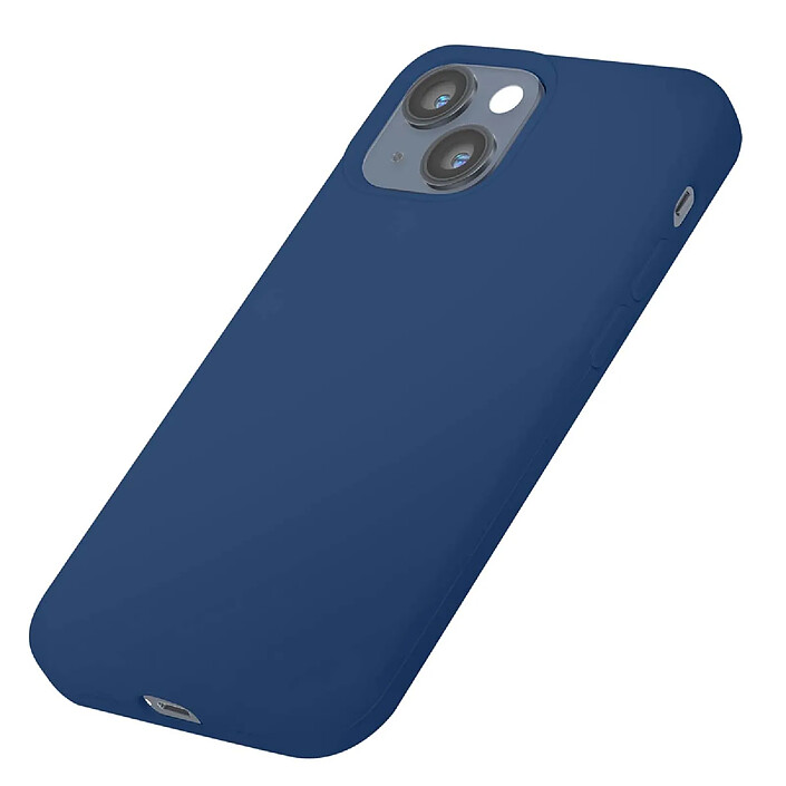 Acheter Moxie Coque pour iPhone 14 Édition Color Skin en TPU avec Intérieur Doux Bleu marine