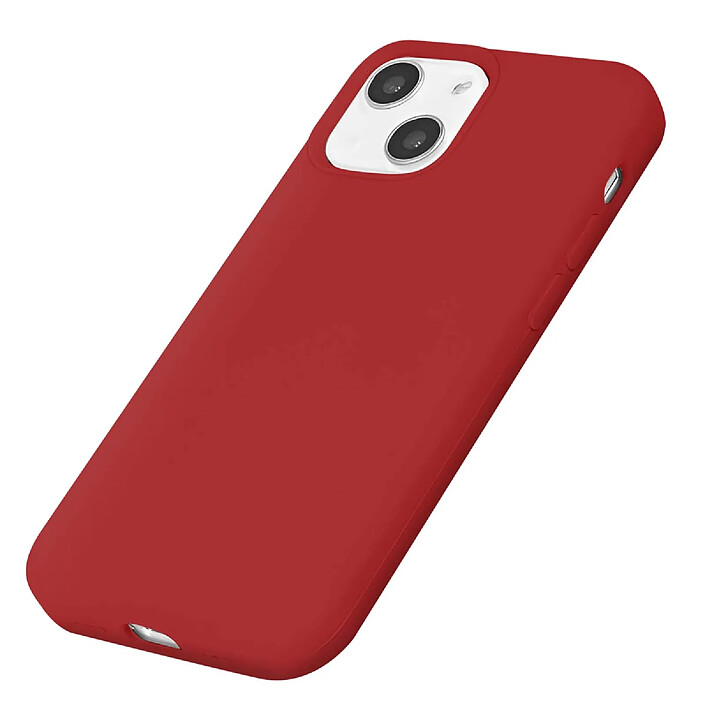 Acheter Moxie Coque pour iPhone 13 Édition Color Skin en TPU avec Intérieur Doux Rouge