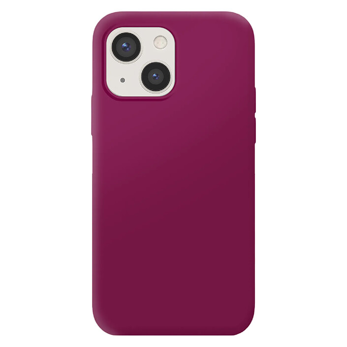 Moxie Coque pour iPhone 13 Édition Color Skin en TPU avec Intérieur Doux Violet foncé
