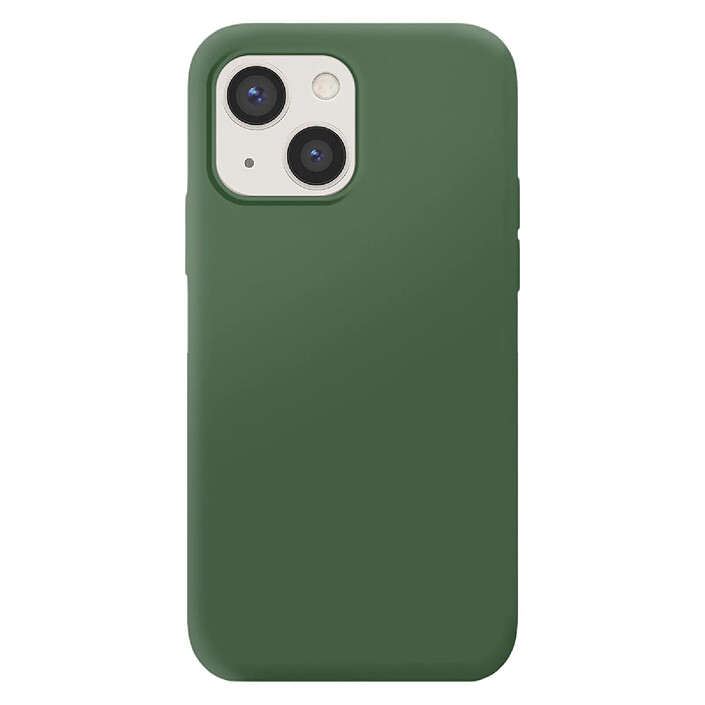 Moxie Coque pour iPhone 13 Édition Color Skin en TPU avec Intérieur Doux Kaki