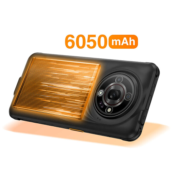 Acheter Hammer Smartphone Hammer Iron 6 5G 6?Go / 128?Go Android?15 IP69 Batterie 6050mAh Noir