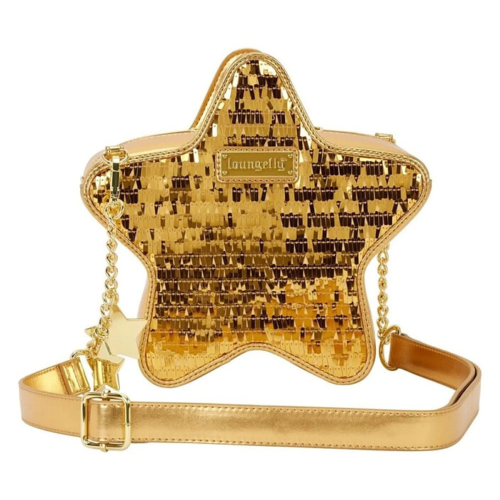 Loungefly - Sac à bandoulière Gold Stars pas cher