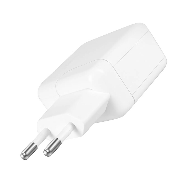 LinQ Chargeur USB Quick Charge 18W et USB-C Power Delivery 30W avec Câble type C Blanc pas cher