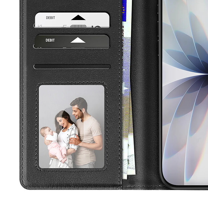 Acheter Avizar Étui Portefeuille pour iPhone 17 en Cuir Premium avec Fonction Stand