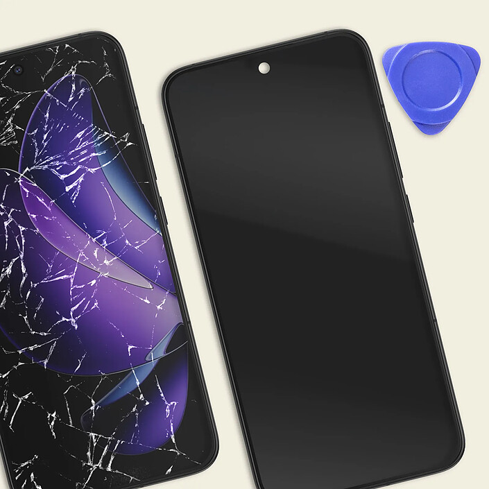 Acheter Relife Écran Complet pour Oppo Reno 13 Dalle LCD avec Châssis et Vitre préassemblés Noir