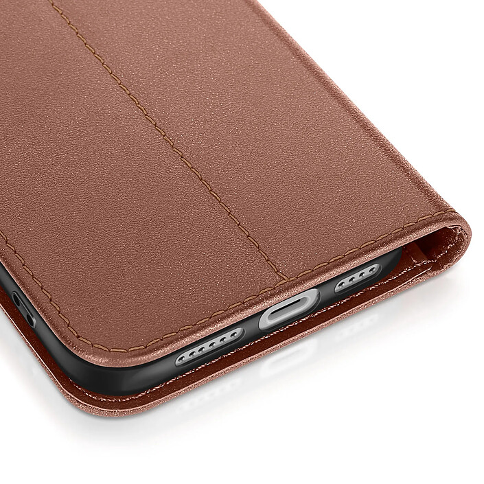 Avizar Étui Portefeuille pour iPhone 16 Plus en Cuir Premium avec Fonction Stand pas cher
