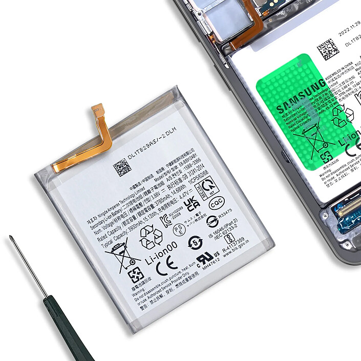 Avis Clappio Batterie de Remplacement OEM pour Samsung Galaxy S23 3785mAh