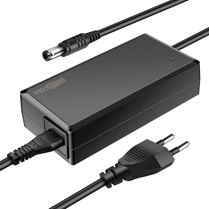 Max excell Chargeur Électrique pour Trottinette Xiaomi et SmartGyro 84W Recharge Rapide Noir