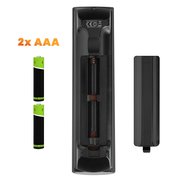 Acheter LinQ Télécommande Universelle pour Téléviseur Panasonic avec Portée 8m Noir