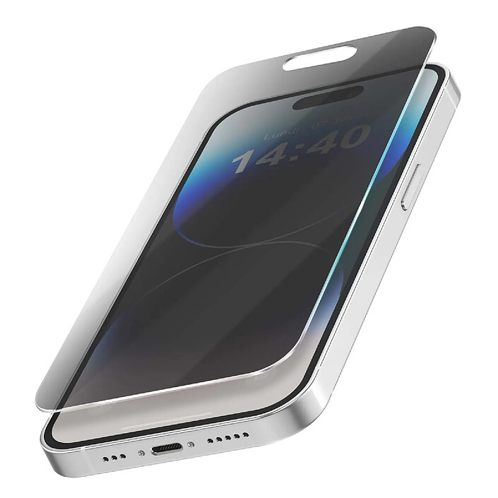 Avizar Protection d'Écran Verre Trempé pour iPhone 14 Pro Max Anti-Espion Anti-Rayures Transparent