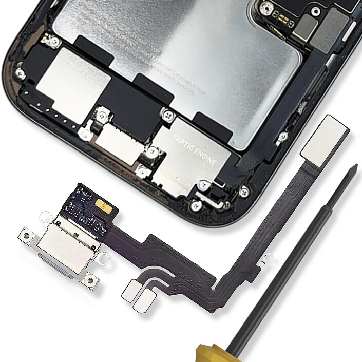 Acheter Clappio Connecteur de charge USB-C pour iPhone 16 Pro