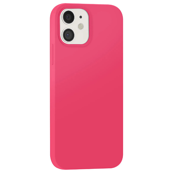 Moxie Coque pour iPhone 12 / 12 Pro Édition Color Skin en TPU avec Intérieur Doux Rose