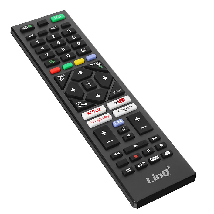 LinQ Télécommande Universelle pour Téléviseur Sony avec Portée 8m Noir pas cher